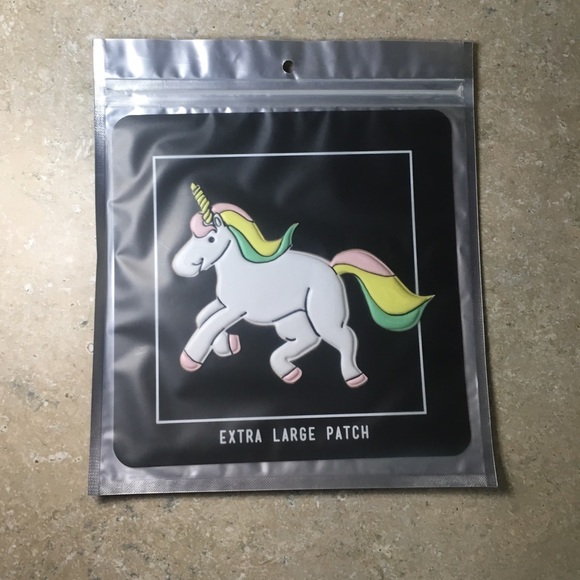 Celebrate Shop Extra-Large Puffy Unicorn 🦄 Patch - Picture 2 of 2